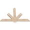 Ekena Millwork Kennewick Smooth Timber Gable Bracket, Douglas Fir, 60"W x 40"H x 1 1/2"D x 5 1/2"F, 16/12 Pitch GBW060X40X0206KEN00SDF - alternate 2